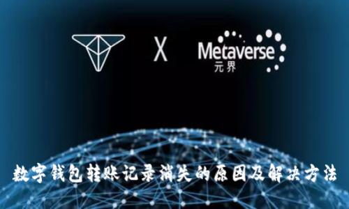 数字钱包转账记录消失的原因及解决方法