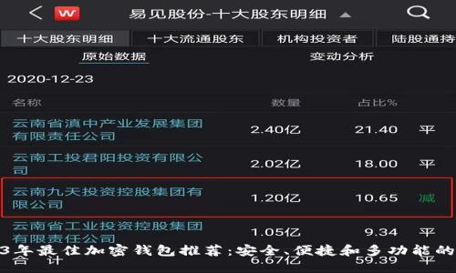 2023年最佳加密钱包推荐:安全、便捷和多功能的选择